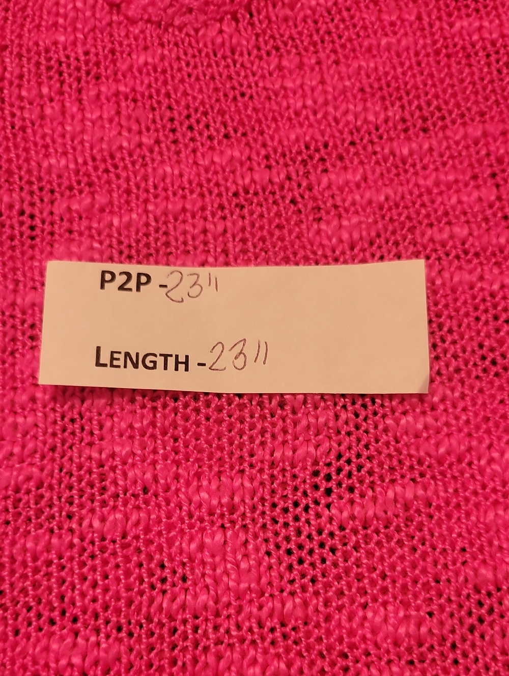 Adora Pink Star Sweater - Picture 7 of 8